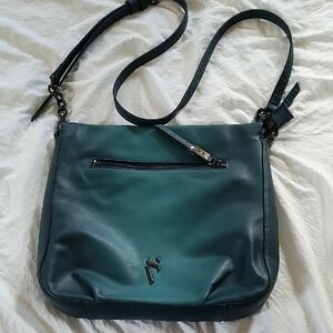 Simply Vera Wang By Kohls Teal Crossbody Bag